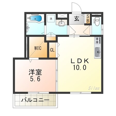 徳庵駅 徒歩6分 1階の物件間取画像